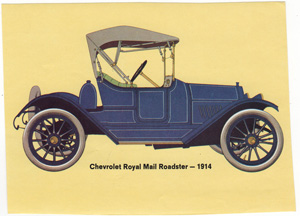 Chevrolet Royal Mail Roadster 1914